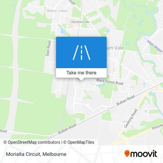 Morialta Circuit map