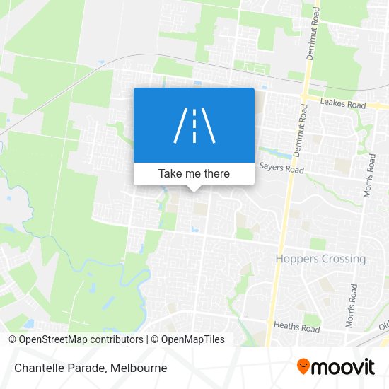 Chantelle Parade map
