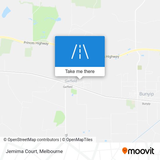 Jemima Court map