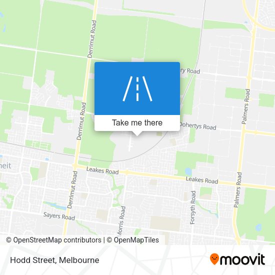 Hodd Street map