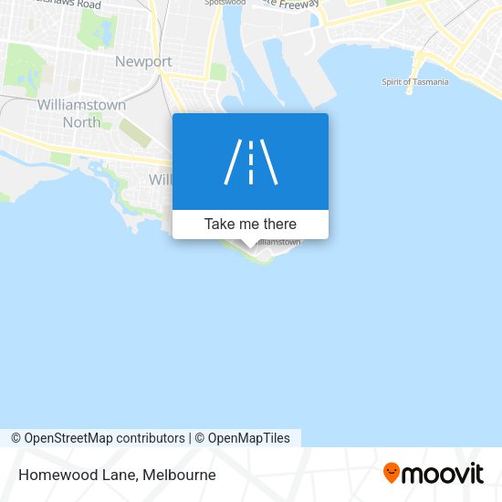 Homewood Lane map