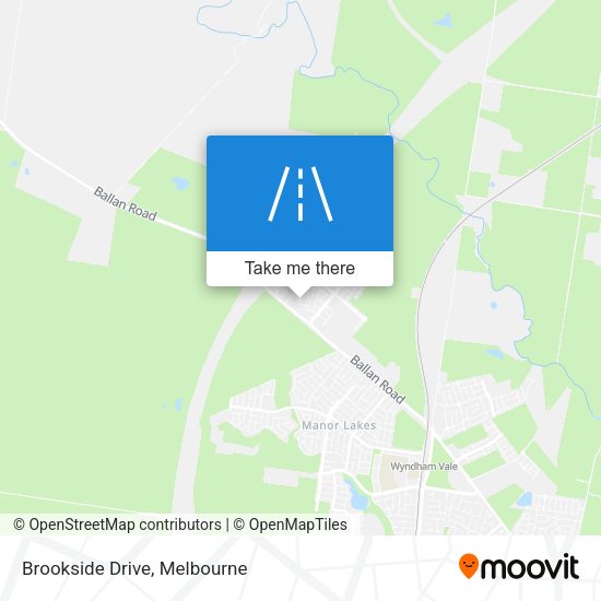 Brookside Drive map