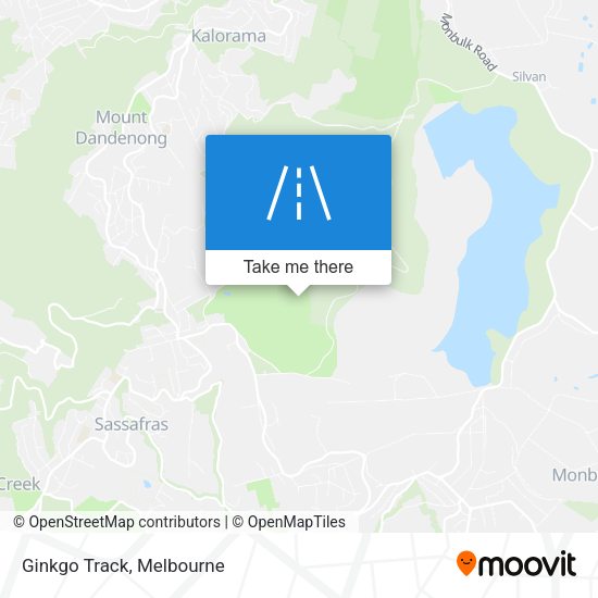 Ginkgo Track map