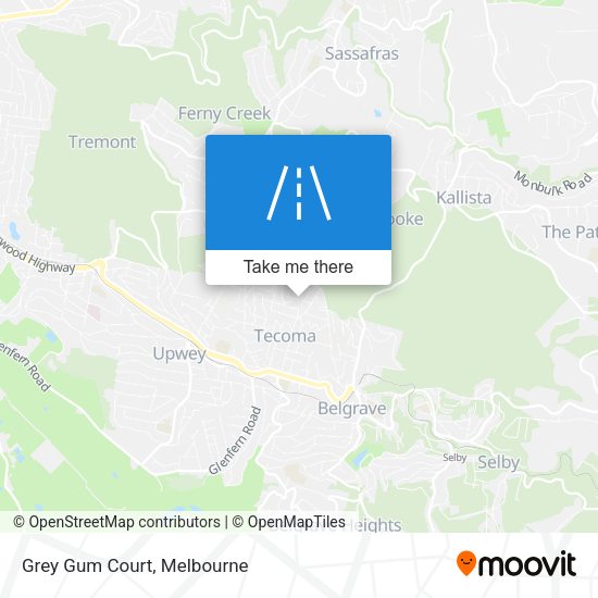 Grey Gum Court map