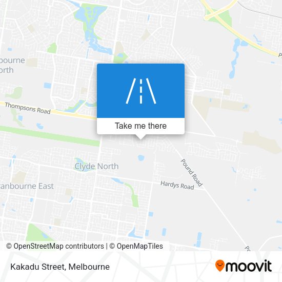 Kakadu Street map