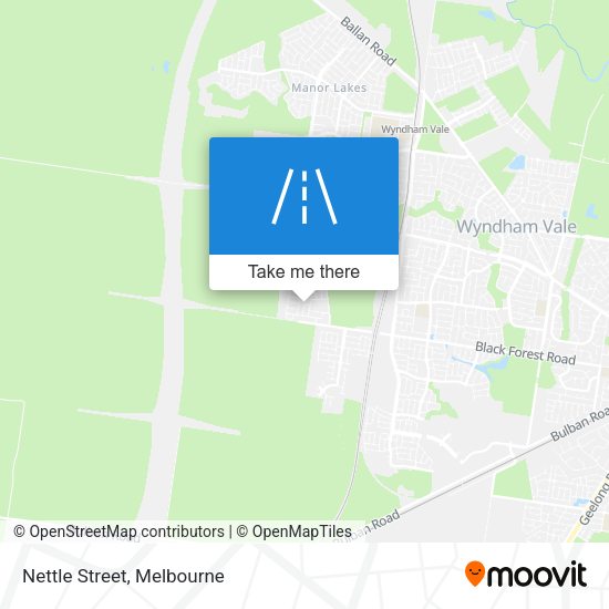 Nettle Street map