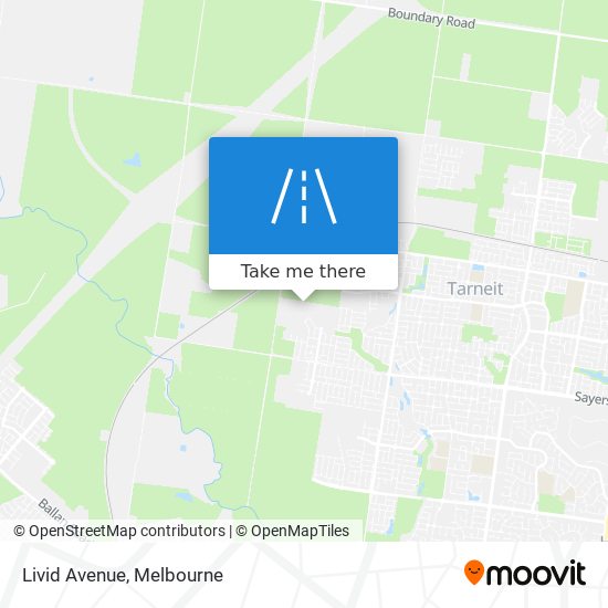 Livid Avenue map