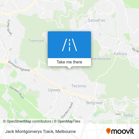 Jack Montgomerys Track map