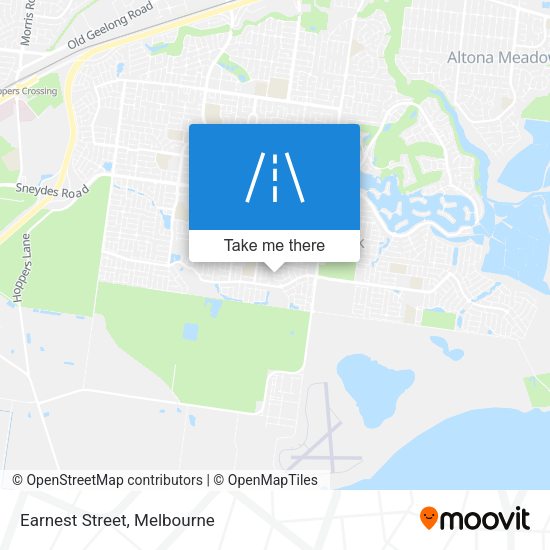 Earnest Street map