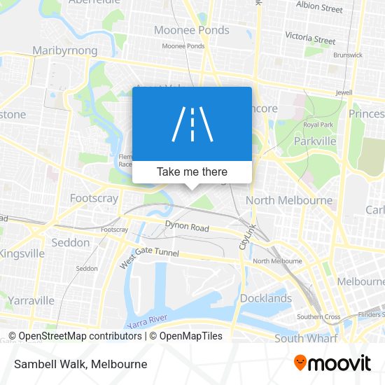 Sambell Walk map