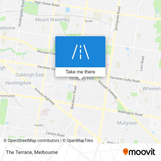 The Terrace map