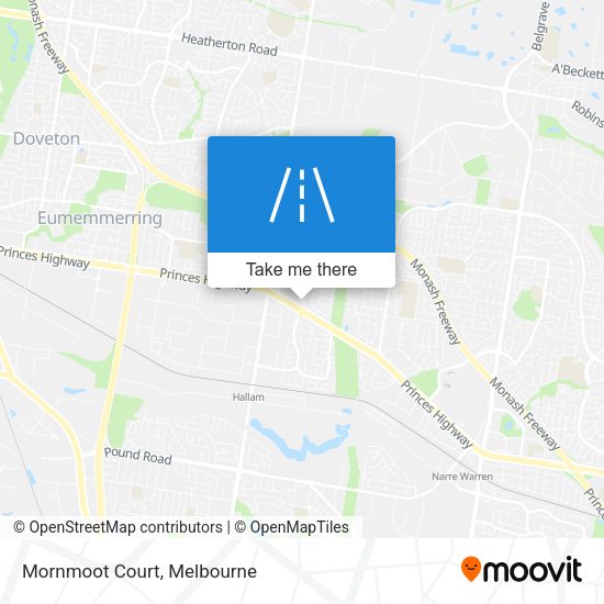Mornmoot Court map