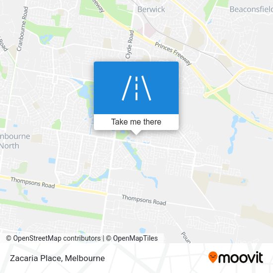 Zacaria Place map