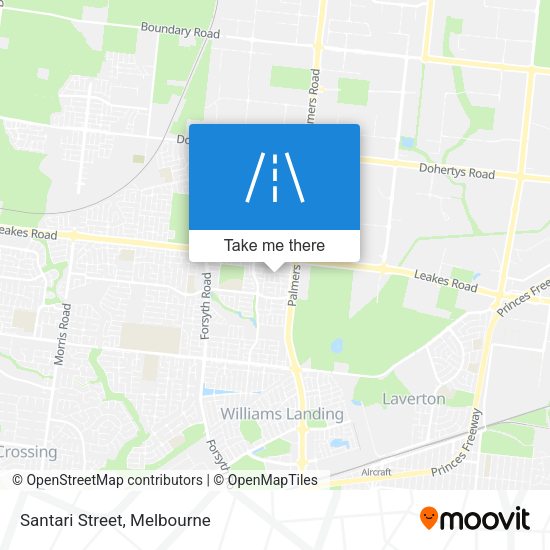 Santari Street map