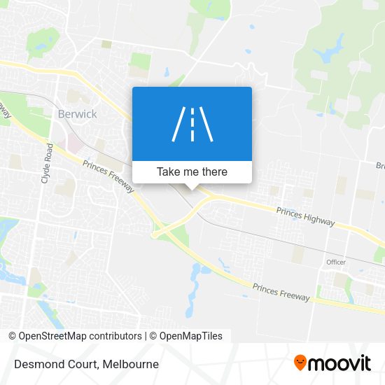 Desmond Court map