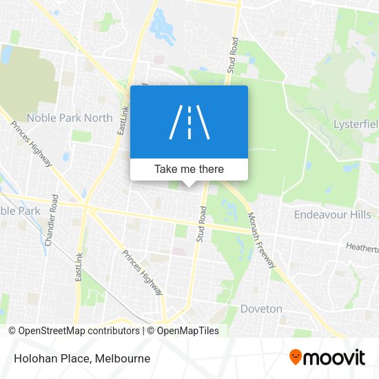 Holohan Place map