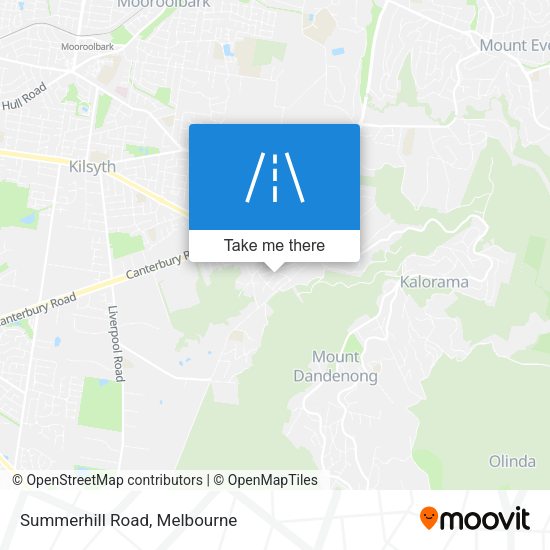 Summerhill Road map