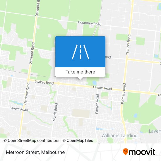 Metroon Street map