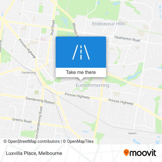 Luxvilla Place map