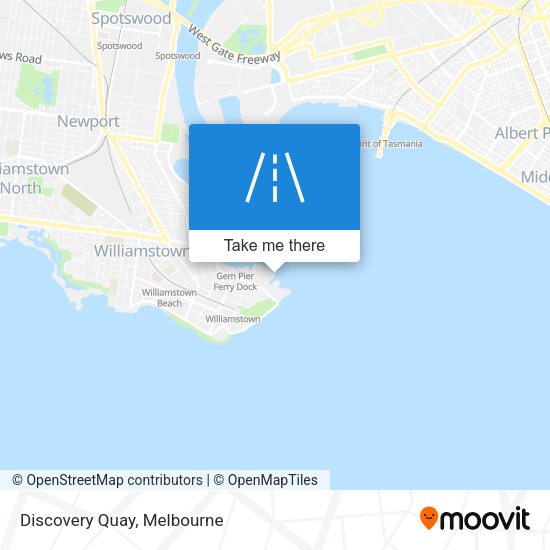Discovery Quay map