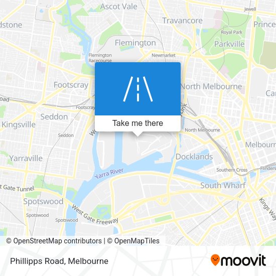 Phillipps Road map