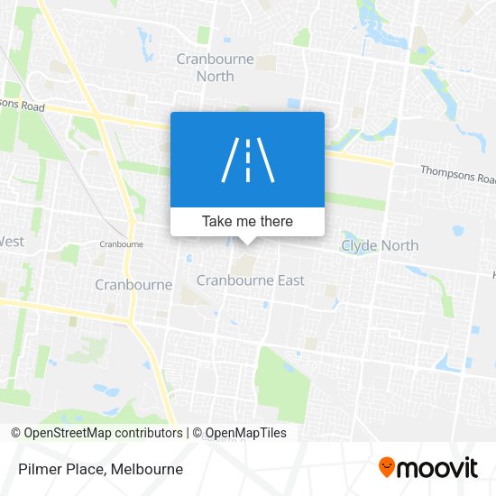 Pilmer Place map