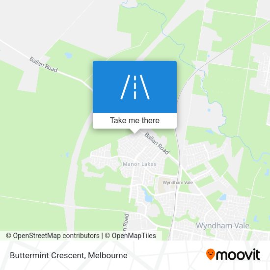 Buttermint Crescent map