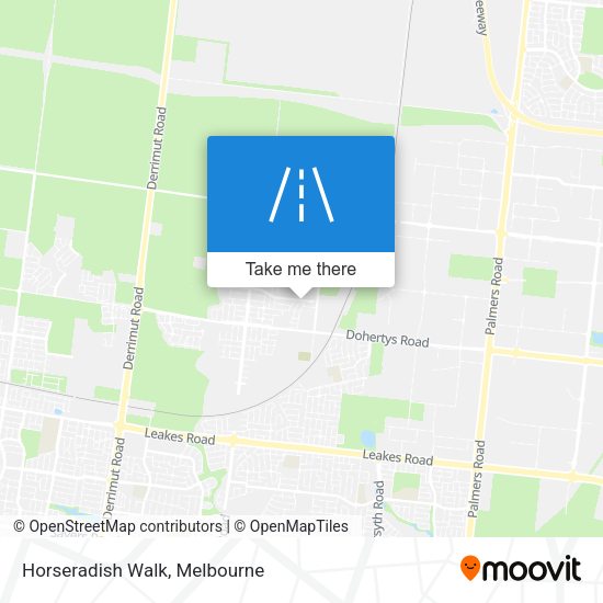 Horseradish Walk map