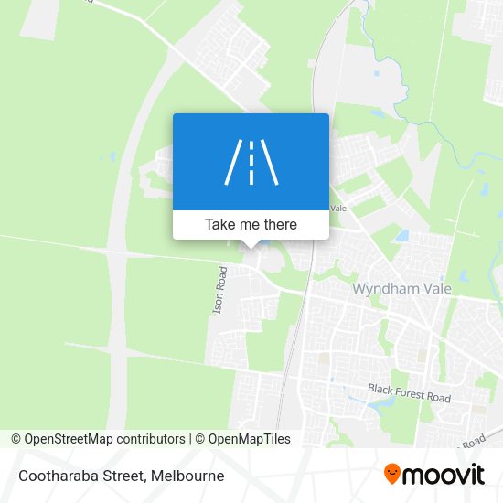 Cootharaba Street map