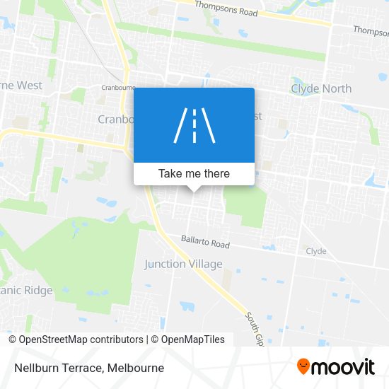 Nellburn Terrace map