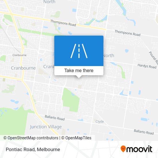 Pontiac Road map