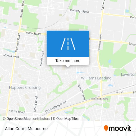 Allan Court map