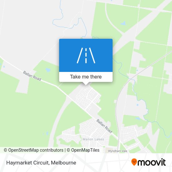 Haymarket Circuit map