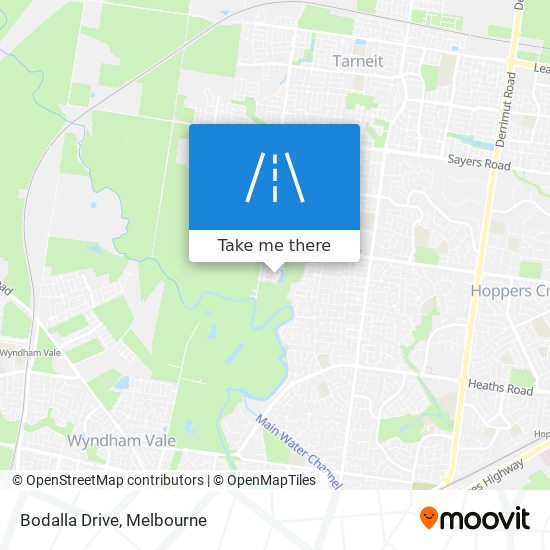 Bodalla Drive map