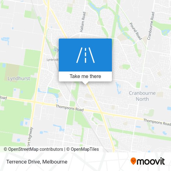 Terrence Drive map
