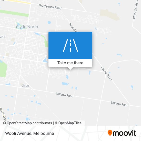 Wooli Avenue map