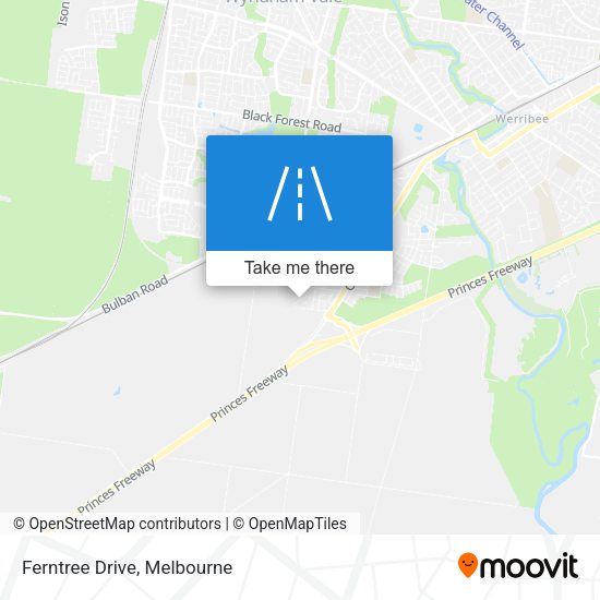 Ferntree Drive map