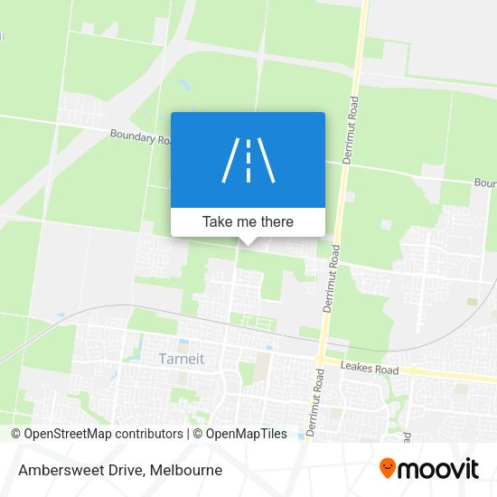 Ambersweet Drive map