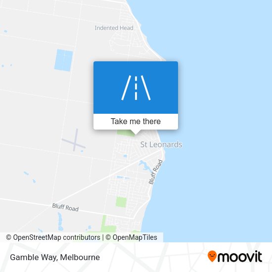 Gamble Way map