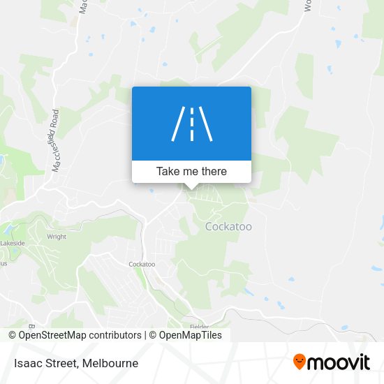 Isaac Street map