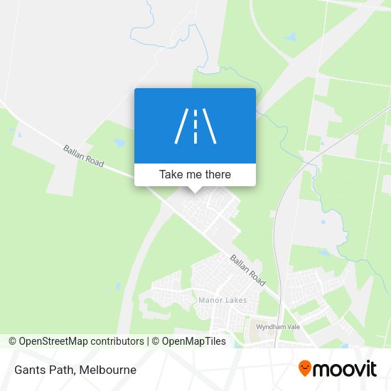 Gants Path map