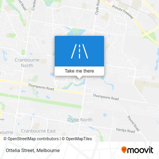 Ottelia Street map