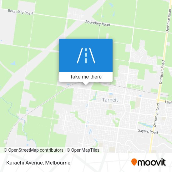 Karachi Avenue map
