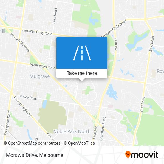 Morawa Drive map