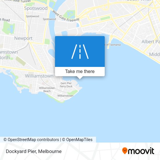 Dockyard Pier map