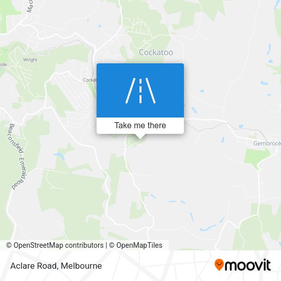 Aclare Road map