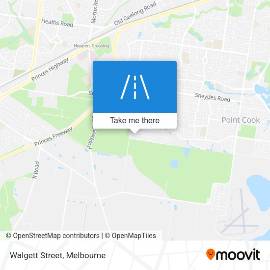 Walgett Street map