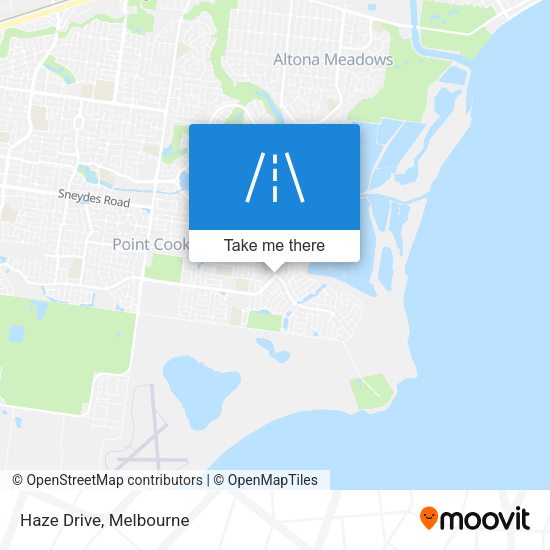 Haze Drive map