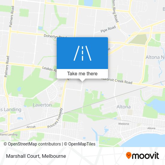 Marshall Court map