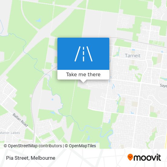 Pia Street map